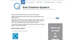 Desktop Screenshot of eastcheshirequakers.org.uk